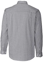 Cutter and Buck Cincinnati Bengals Mens Charcoal Historic Easy Care Stretch Big Tall Dress Shi..