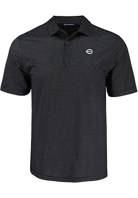 Cutter and Buck Cincinnati Reds Mono Shadow Check Big Tall Polo