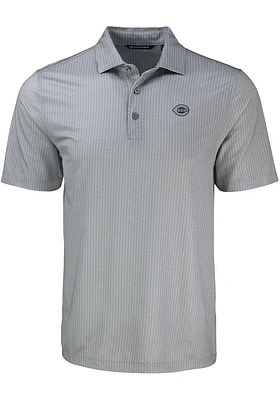 Cutter and Buck Cincinnati Reds Mono Shadow Check Big and Tall Polo