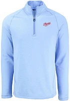 Cutter and Buck Dayton Flyers Mens Vault Pehastin Long Sleeve Qtr Zip Pullover