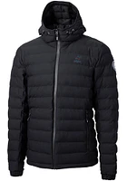 Cutter and Buck Miami Marlins Mens Black Mission Ridge Repreve Puffer Filled Jacket