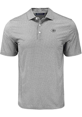 Cutter and Buck Cincinnati Reds Mono Pike Diamond Dot Big Tall Polo