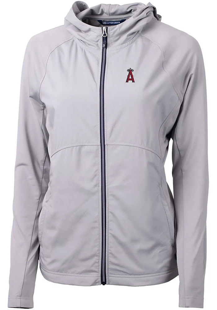 Cutter and Buck Los Angeles Angels Womens Adapt Eco Light Weight Jacket