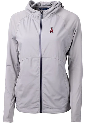 Cutter and Buck Los Angeles Angels Womens Adapt Eco Light Weight Jacket