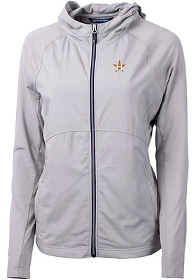 Cutter and Buck Houston Astros Womens Adapt Eco Light Weight Jacket