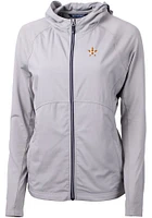 Cutter and Buck Houston Astros Womens Adapt Eco Light Weight Jacket