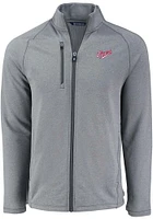 Cutter and Buck Dayton Flyers Mens Grey Vault Pehastin Light Weight Jacket