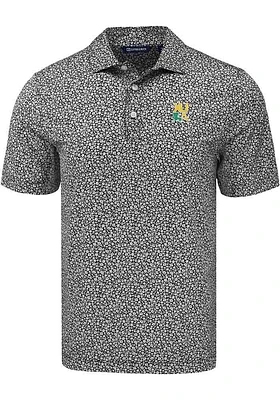 Cutter and Buck Xavier Musketeers Mens Gold Rush Pike Flora Short Sleeve Polo