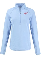 Cutter and Buck Dayton Flyers Womens Vault Pehastin Qtr Zip