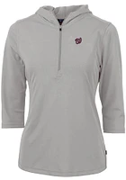 Cutter and Buck Washington Nationals Womens Virtue Eco Pique Hooded Sweatshirt