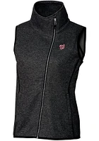 Cutter and Buck Washington Nationals Womens Grey Mainsail Vest