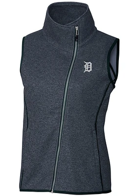 Cutter and Buck Detroit Tigers Womens Navy Blue Mainsail Vest