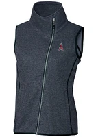 Cutter and Buck Los Angeles Angels Womens Navy Blue Mainsail Vest