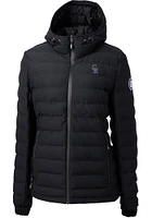 Cutter and Buck Colorado Rockies Womens Black Mission Ridge Repreve Filled Jacket