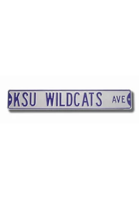 K-State Wildcats Street Sign