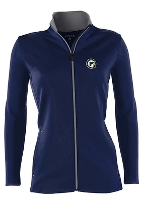 Antigua St Louis Blues Womens Navy Blue Leader Medium Weight Jacket
