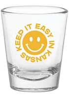 Kansas Keep It Easy Shot Glass
