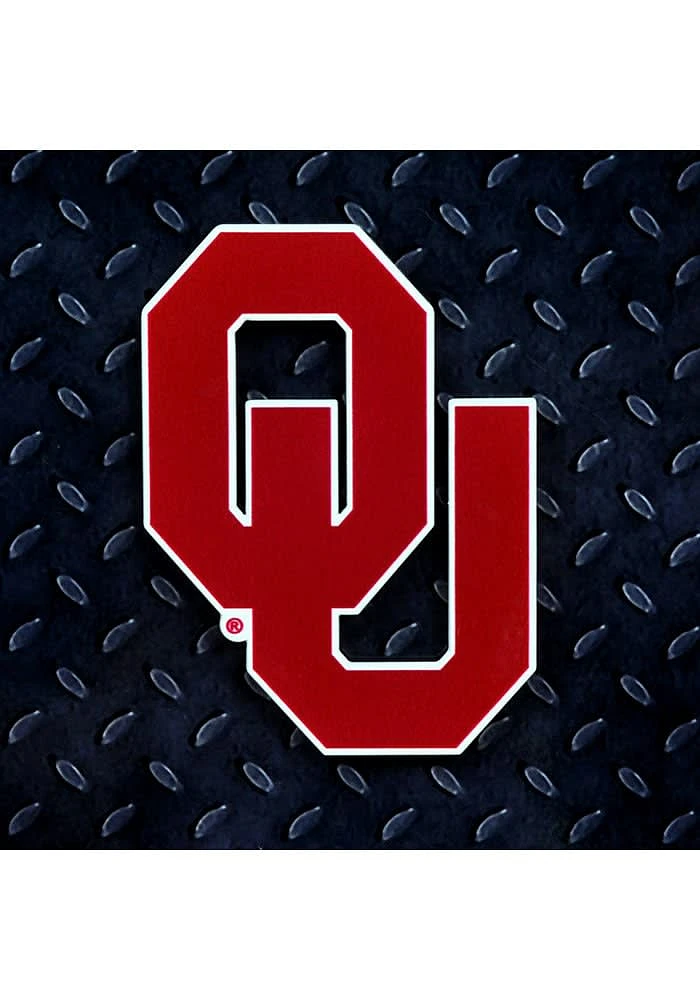 Oklahoma Sooners Steel Logo Magnet