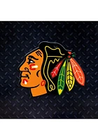 Chicago Blackhawks Steel Logo Magnet