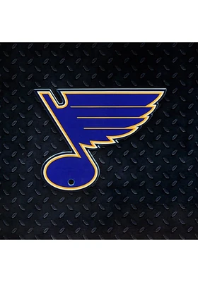 St Louis Blues Steel Logo Magnet
