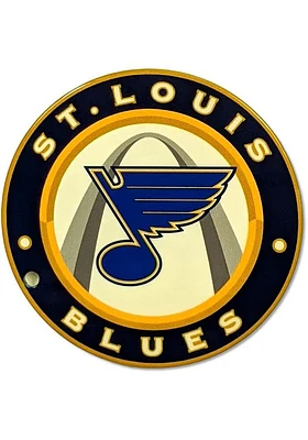 St Louis Blues Round Magnet