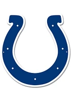 Indianapolis Colts 12 Steel Logo Sign - Blue