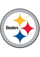 Pittsburgh Steelers 12 Steel Logo Sign - Grey