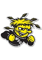 Wichita State Shockers 12 Steel Logo Sign - Yellow