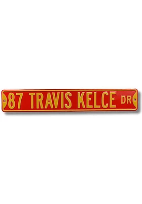 Travis Kelce Kansas City Chiefs Travis Kelce Dr Street Sign