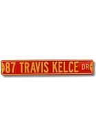 Travis Kelce Kansas City Chiefs Travis Kelce Dr Street Sign