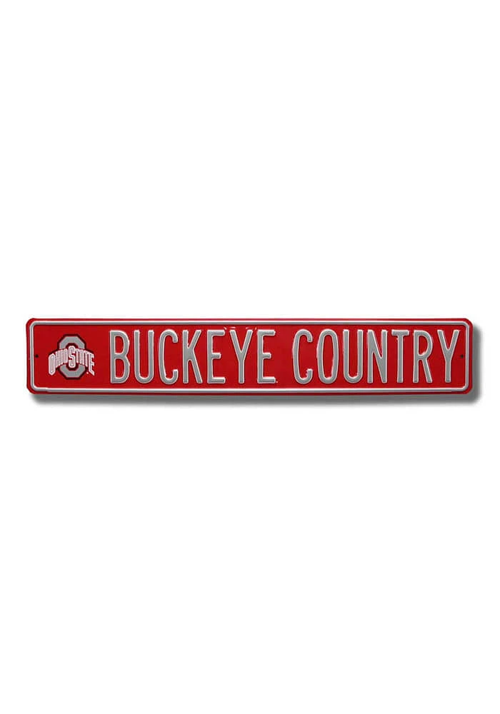 Ohio State Buckeyes Buckeye Country Street Sign