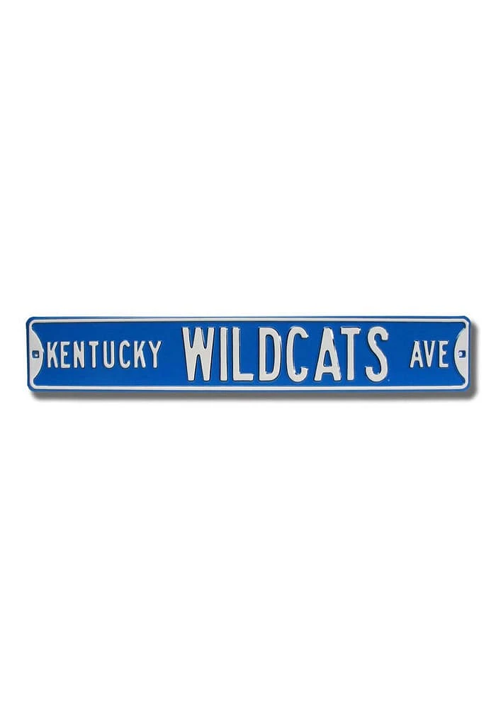 Kentucky Wildcats Ave Street Sign