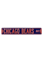Chicago Bears Avenue Street Sign - Blue