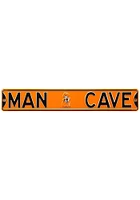 Oklahoma State Cowboys 6x36 Man Cave Street Sign - Orange