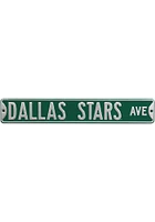 Dallas Stars 8x36 Ave Sign - Green