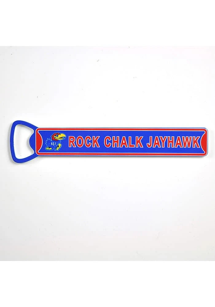 Kansas Jayhawks Bottle Opener Magnet