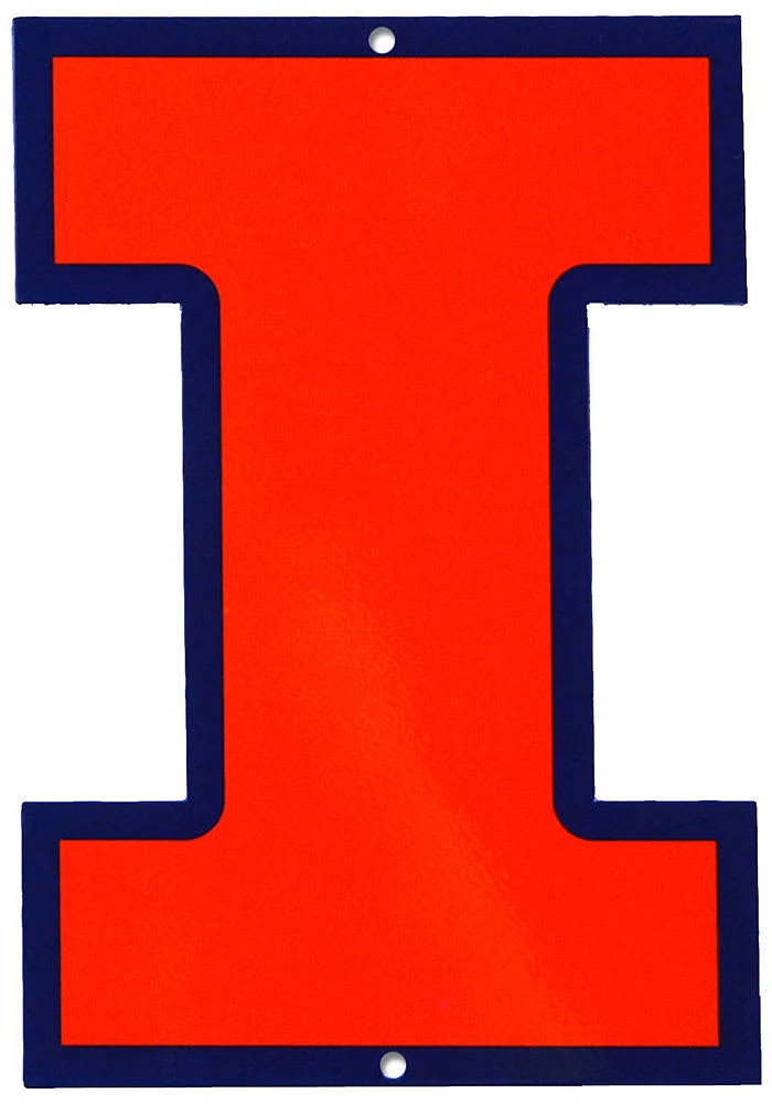 Illinois Fighting Illini Steel Magnet