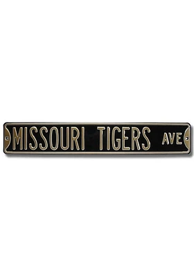 Missouri Tigers Street Sign - Black