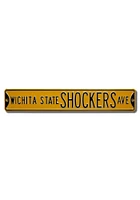 Wichita State Shockers Yellow Street Sign - Yellow