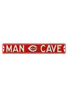 Cincinnati Reds 6x36 Man Cave Street Sign