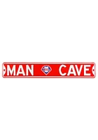 Philadelphia Phillies 6x36 Man Cave Street Sign - Red