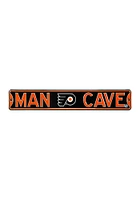 Philadelphia Flyers 6x36 Man Cave Street Sign - Orange