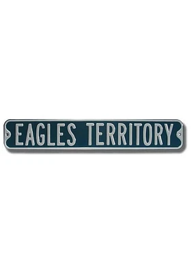 Philadelphia Eagles Teal Street Sign - Midnight Green