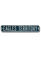 Philadelphia Eagles Teal Street Sign - Midnight Green
