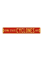 Iowa State Cyclones Red Street Sign - Red