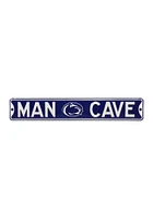 Penn State Nittany Lions 6x36 Man Cave Street Sign - Navy Blue