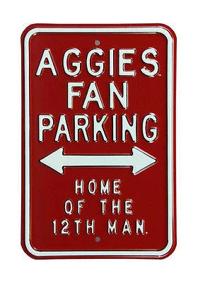 Texas A&M Aggies Parking Only Sign - Maroon
