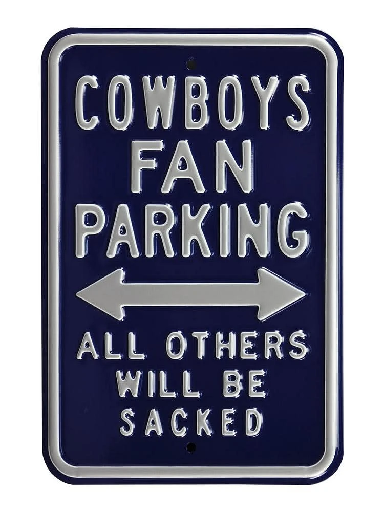 Dallas Cowboys Sacked Sign - Navy Blue