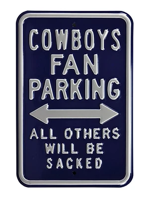 Dallas Cowboys Sacked Sign - Navy Blue