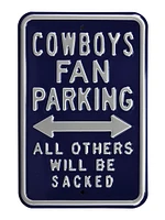 Dallas Cowboys Sacked Sign - Navy Blue